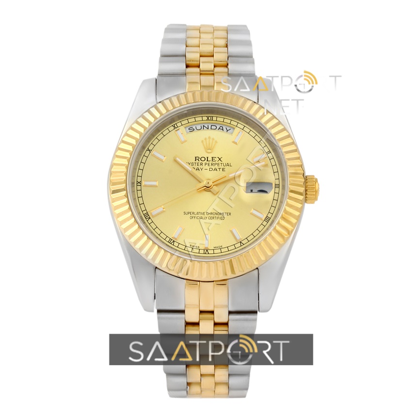 Rolex day date gold dial