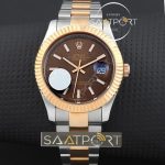 Datejust 41 Chocolate Brown Dial Steel