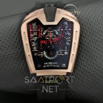 Hublot La Ferrari Cronometreli Gold Model siyah kadran