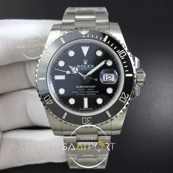 Rolex Submariner 116610 LN Black Ceramic ZZF 904L 1-1 2836 V2