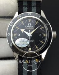 Omega Seamster 41 mm 300 Spectre Limited Edition MKS 11 Best Edition on 007 Nato Strap A8400