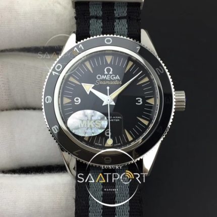 Omega Seamster 41 mm 300 Spectre Limited Edition MKS 11 Best Edition on 007 Nato Strap A8400