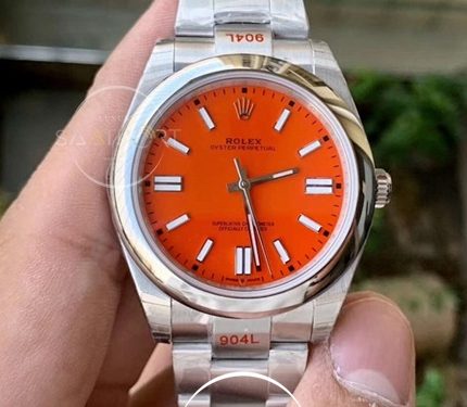 Rolex Oyster Perpetual 41 Coral Red 124300 2020
