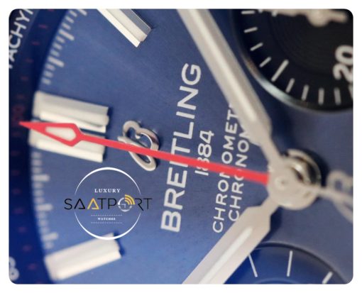 Yeni Breitling Chronomat B01 42mm Çelik Bezel Mavi Kadran ETA