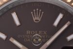 Rolex Datejust 41mm Brown Everose Jübilee 126331 Clean Factory